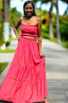 Boho Beach Skirt Set