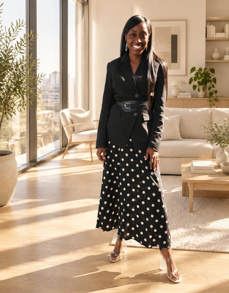 The Sleek Belted Blazer