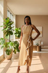 Latte Top and Skirt Set - ReservedChic