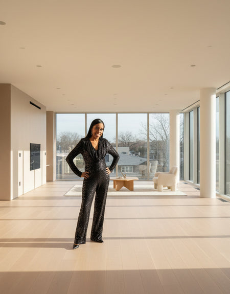 Pretty Sequin Jumpsuit