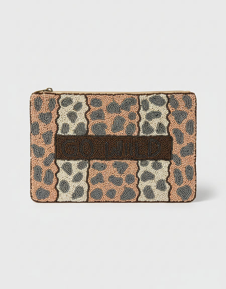 Go Wild Beaded Bag
