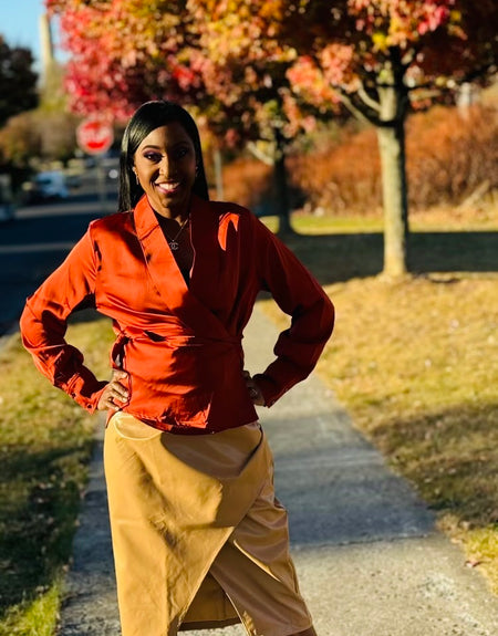 Miley Faux Leather Skirt