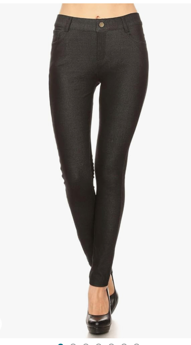 Classy Black Jeggings