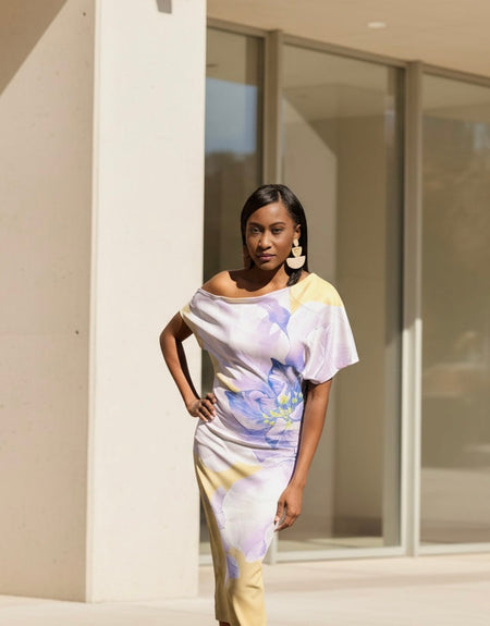 Floral Chic Midi Dress