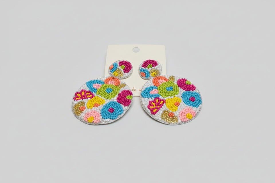 Summer Bud Beaded Earrings - ReservedChic