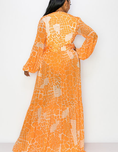 Sun-Kissed Maxi Dress