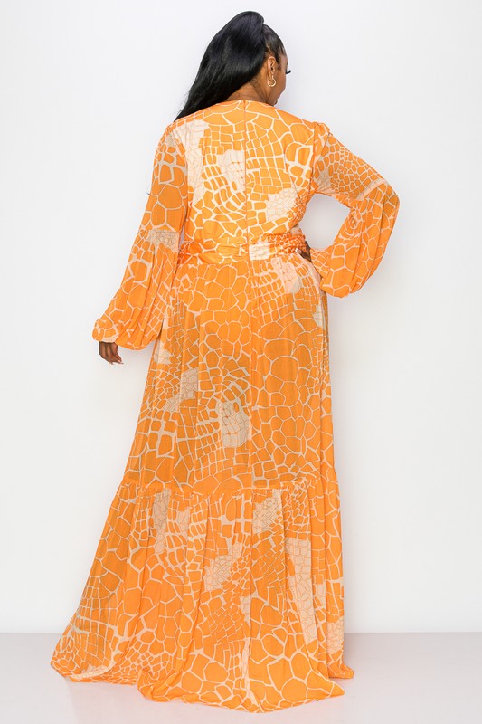 Sun-Kissed Maxi Dress