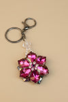 Flowerflex Crystal Bag Charm