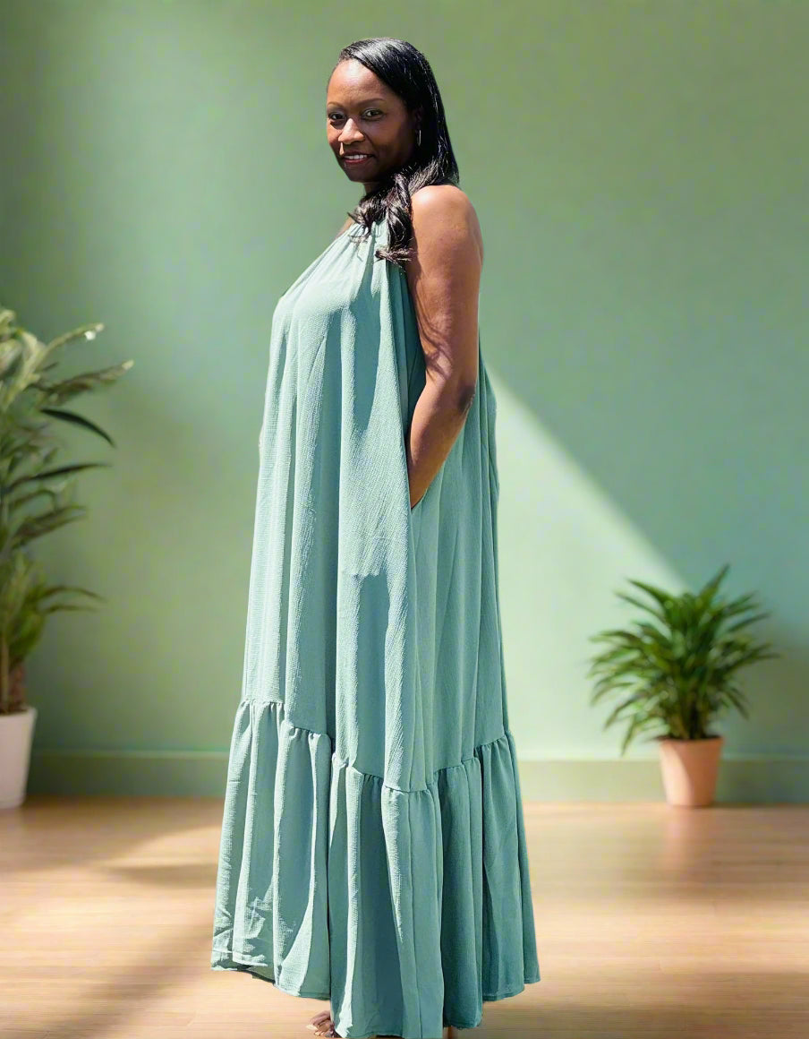 Mist Fall Maxi Dress - ReservedChic