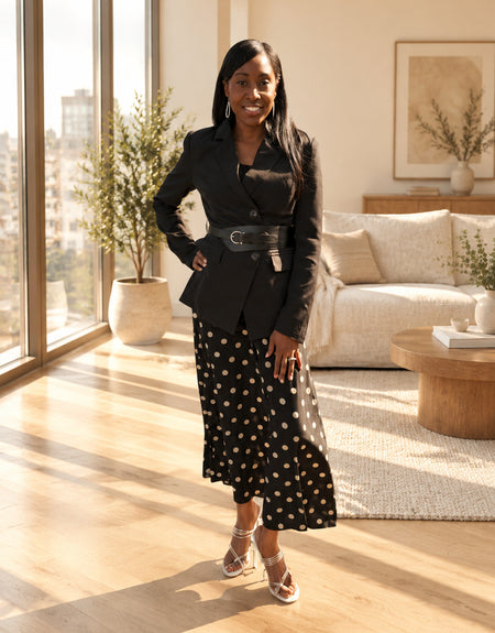 Lena Polka Dot Skirt