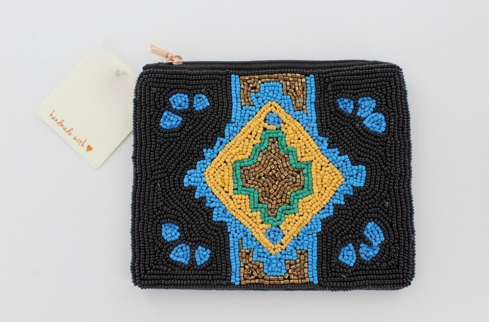 Southwest Chic Beaded Coin Purse - ReservedChic