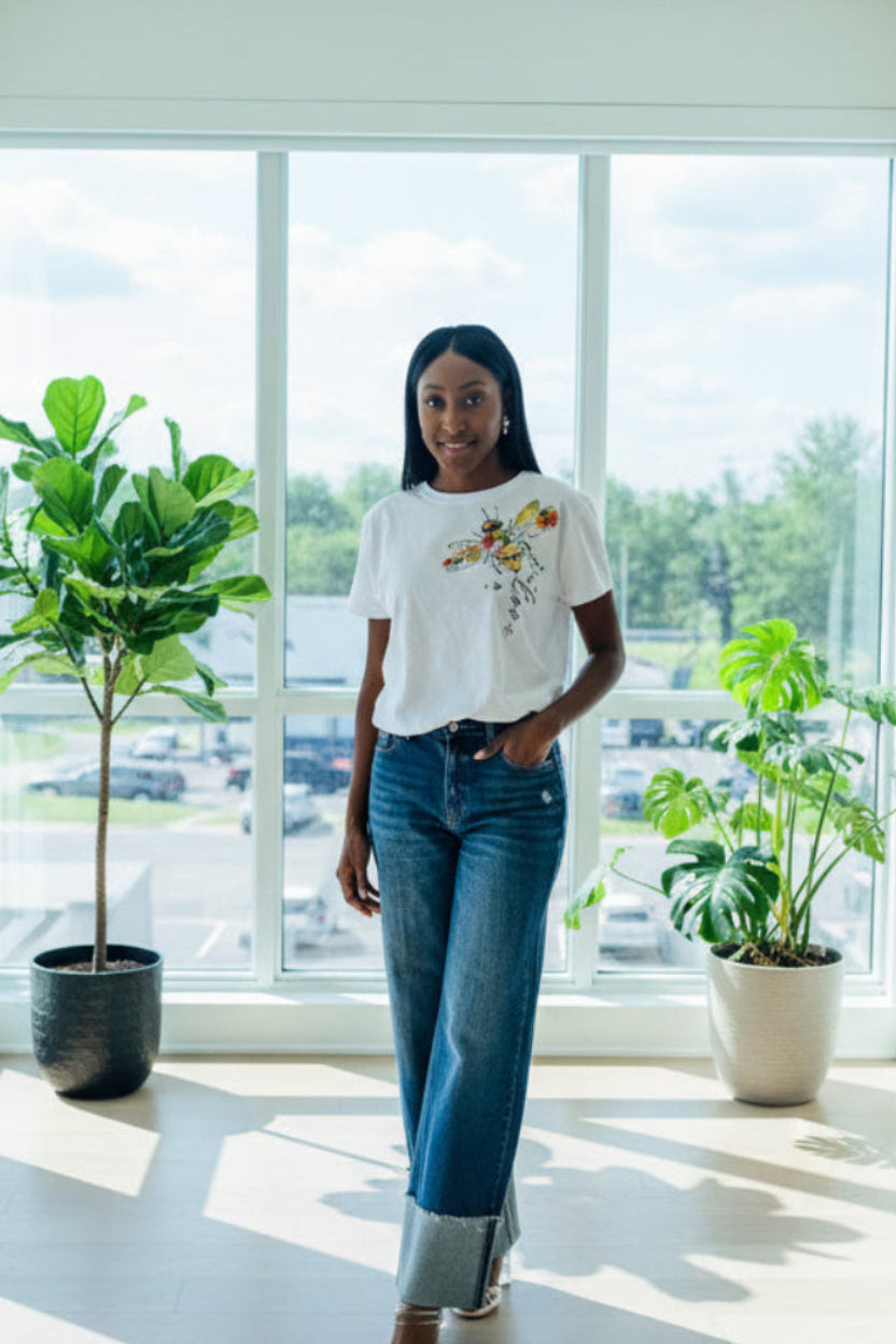 Fancy Bee Graphic Tee