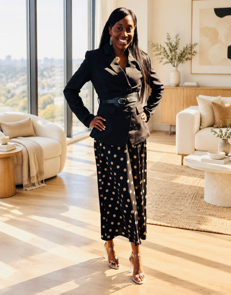The Sleek Belted Blazer