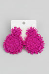 Charli Pink Beaded Earrings