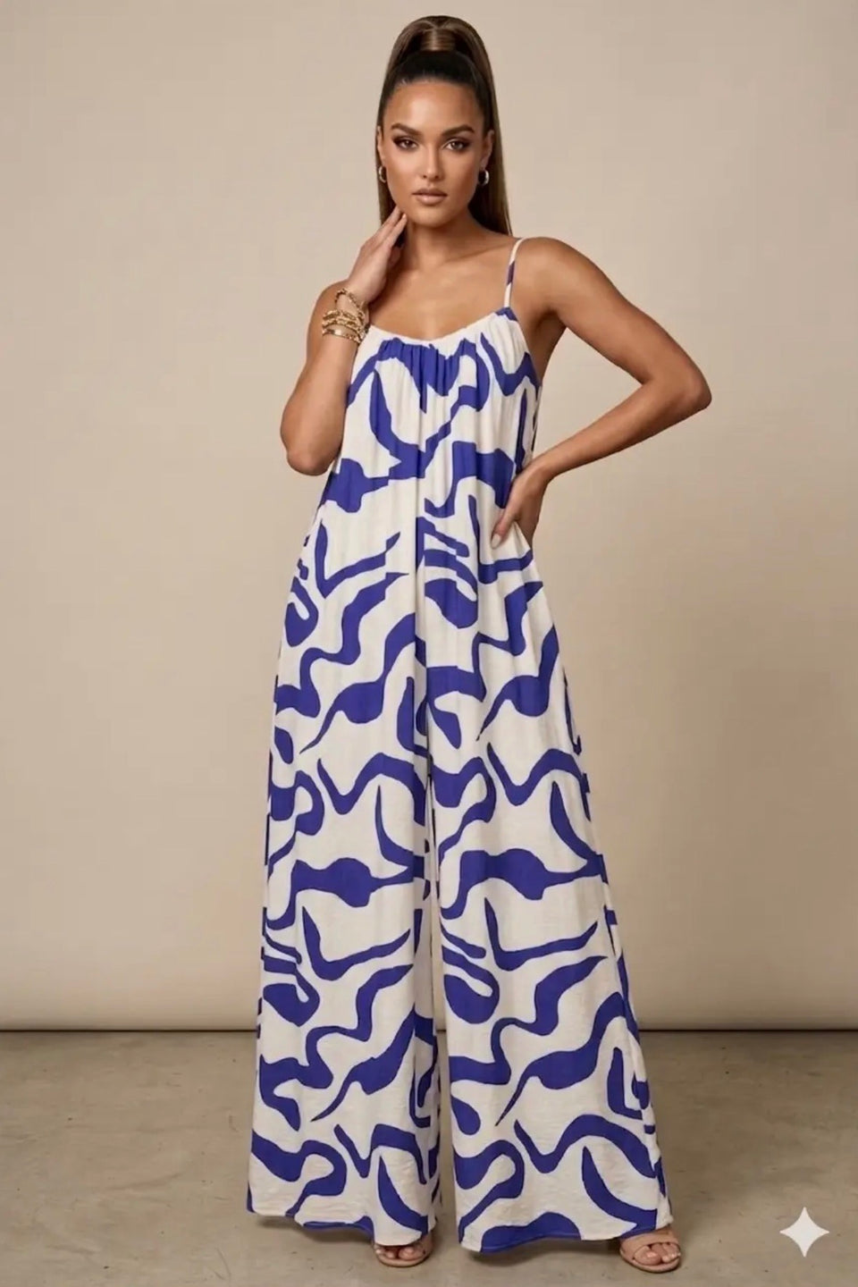 Blue Haven Jumpsuit - ReservedChic