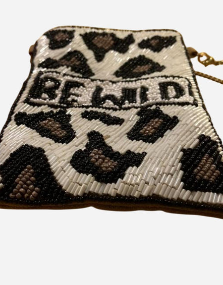 Be Wild Beaded Cell Phone/Crossbody