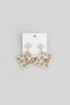 Animal Diamond Beaded Drop Earrings - ReservedChic