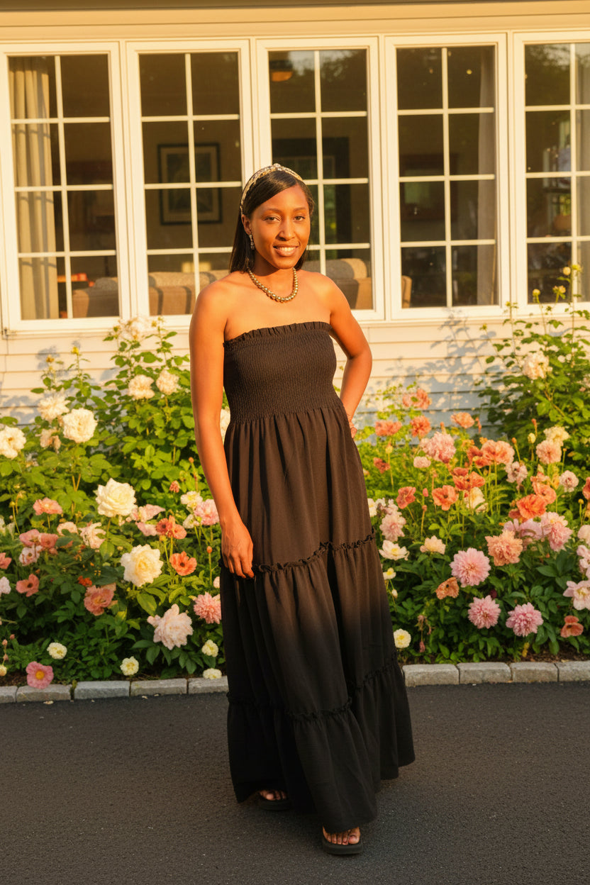 Nova Strapless Maxi Dress