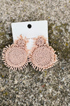 Charli Pink Beaded Earrings (Copy)