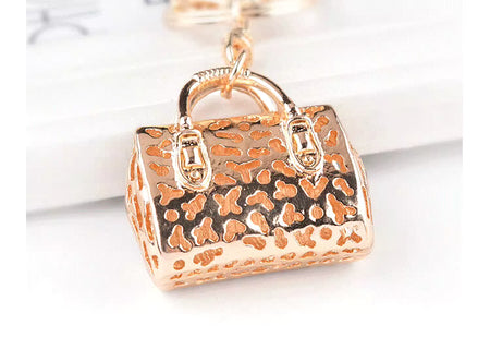 Mini Animal Purse Bag Charm- Red