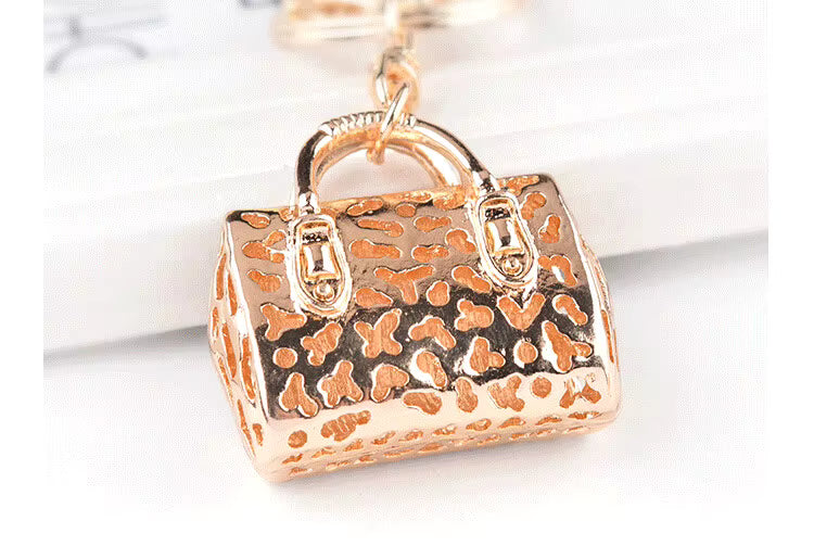 Mini Animal Purse Bag Charm- Red