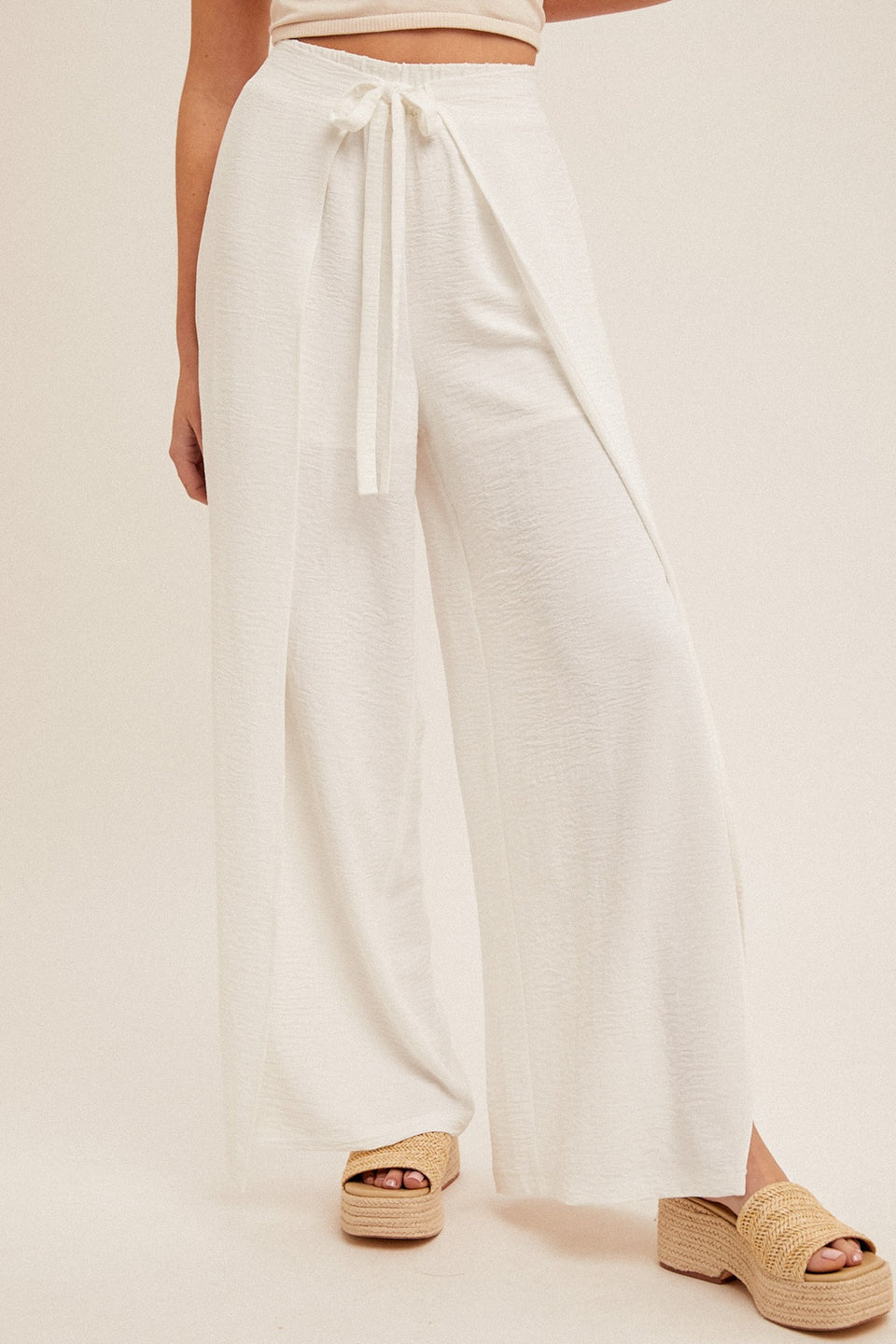 So Dainty White Pants - ReservedChic