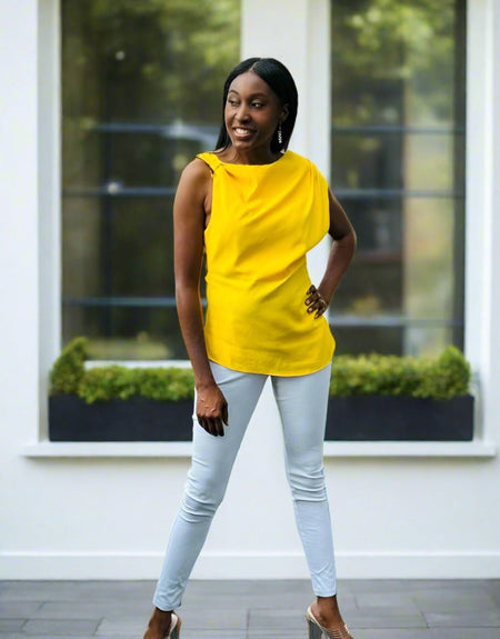 Summer Yellow Top