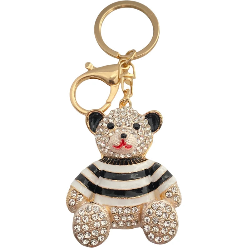 Teddy Bear Keychain Bag Charm - ReservedChic