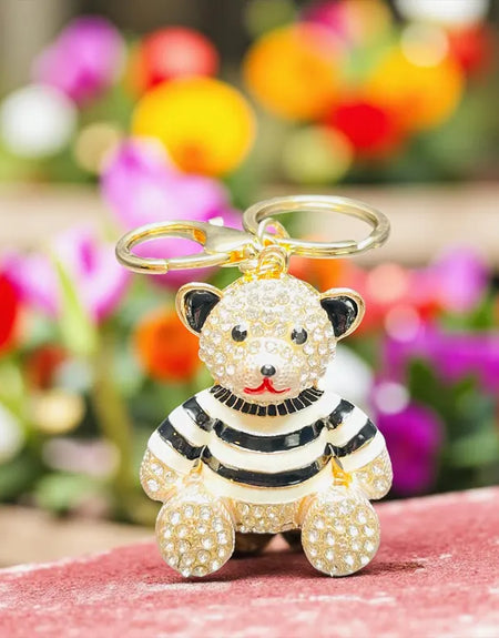 Teddy Bear Keychain Bag Charm - ReservedChic
