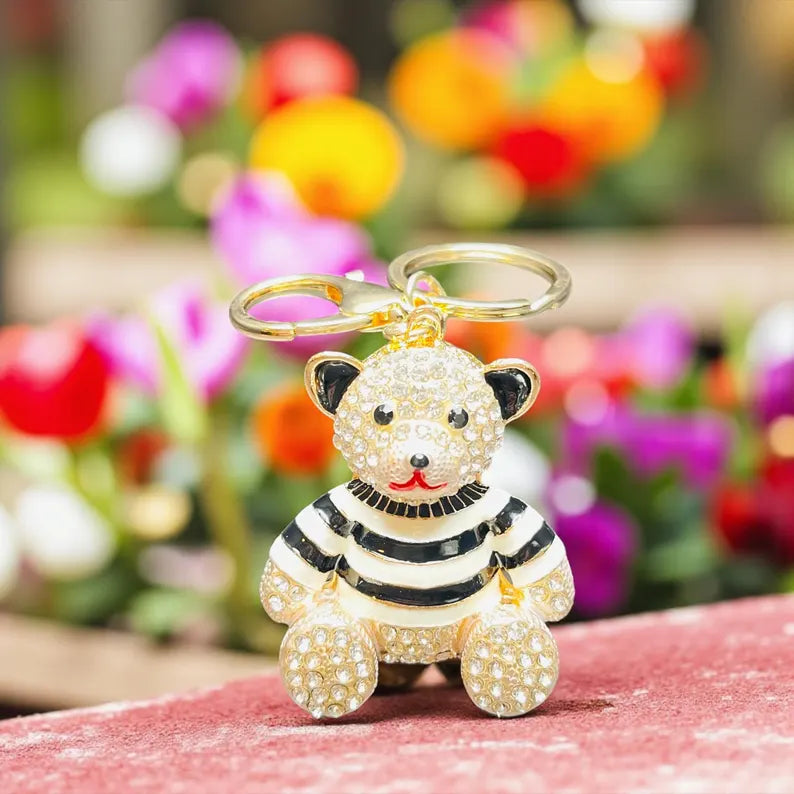 Teddy Bear Keychain Bag Charm - ReservedChic