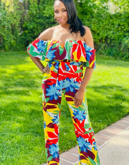 Jalisa Floral Jumpsuit