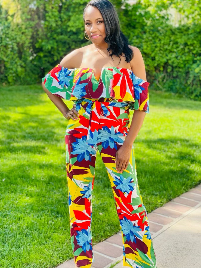 Jalisa Floral Jumpsuit