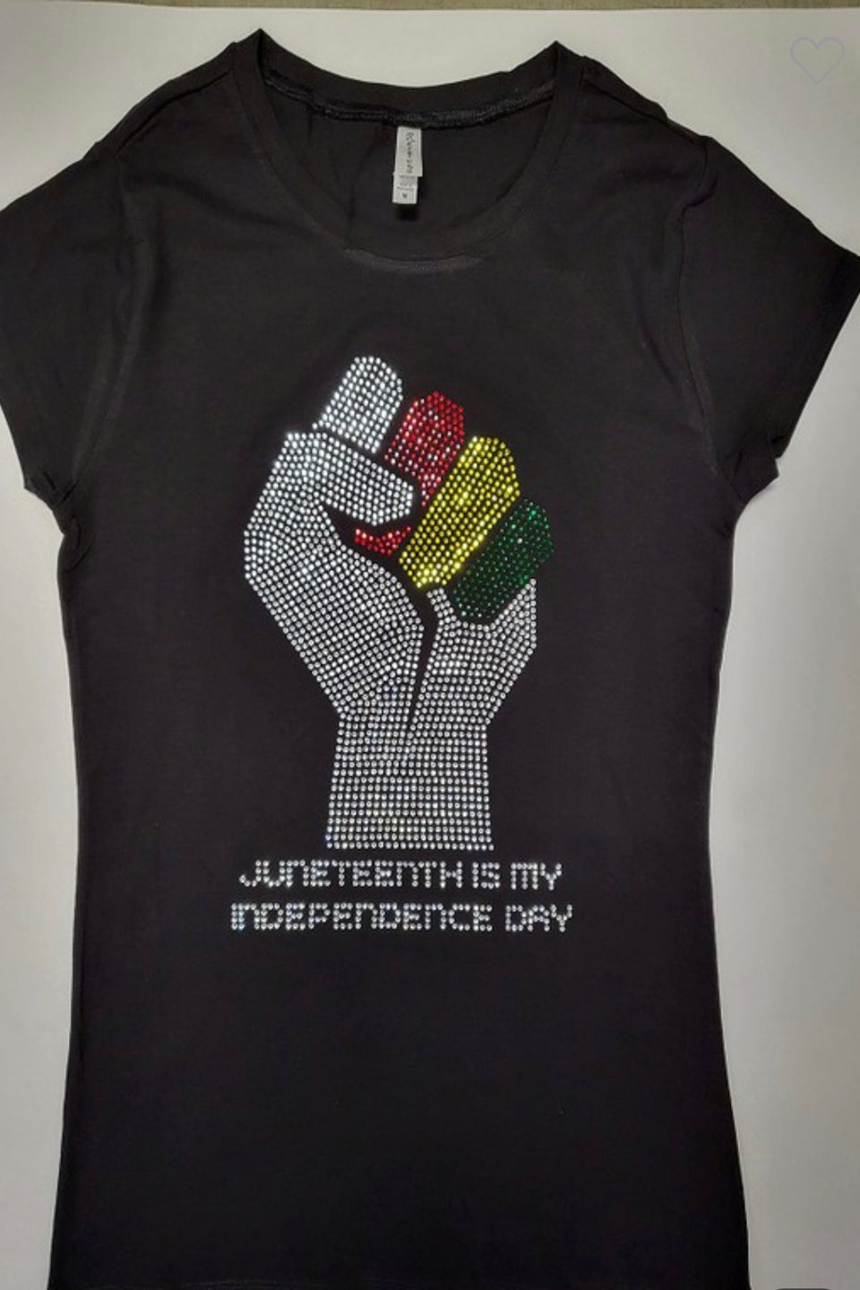 Juneteenth Day Bling Tee