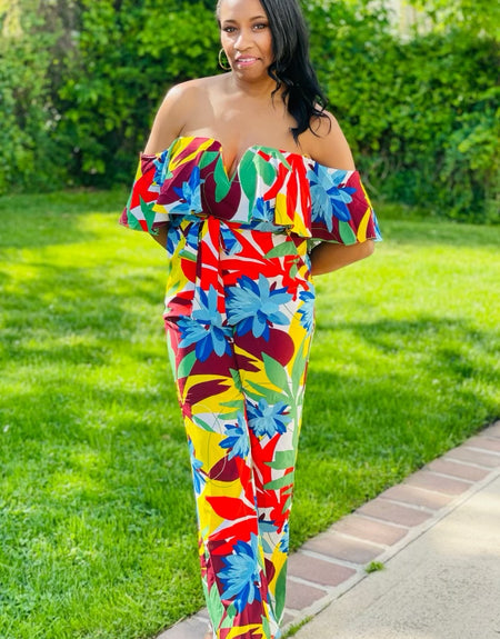 Jalisa Floral Jumpsuit