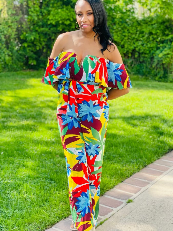 Jalisa Floral Jumpsuit